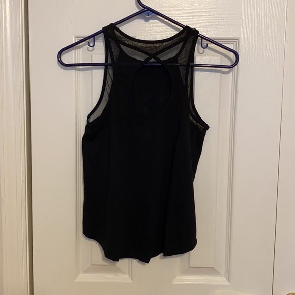 Justice Active Black Tank size 14/16 - Picture 5 of 9